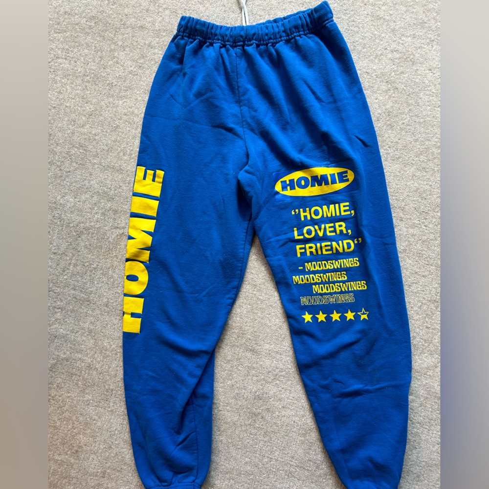 DOLLS KILL Blue Homie sweatpants